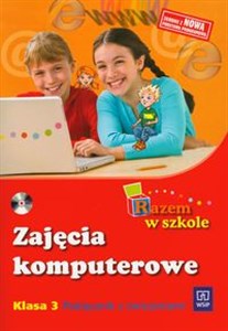 Bild von Razem w szkole 3 Zajęcia komputerowe z płytą CD Podręcznik z ćwiczeniami