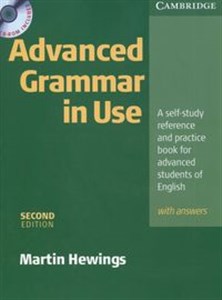 Obrazek Advanced Grammar in Use + CD A self-study reference and practice book for advanced studens of English