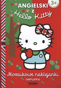 Bild von Angielski z Hello Kitty Mozaikowe naklejanki czerwone