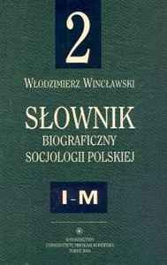 Bild von Słownik biograficzny socjologii polskiej t.2