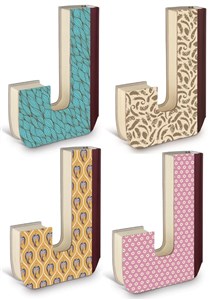 Bild von Alphabooks Notatnik litera - J