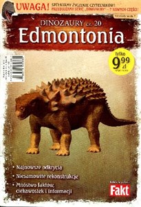 Obrazek Edmontonia. Dinozaury cz.20. Książka + figurka