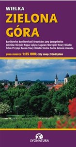 Bild von Zielona Góra plan miasta 1:25 000