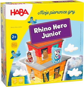 Obrazek Moje pierwsze gry - Rhino Hero Junior