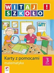 Obrazek Witaj szkoło! 3 Karty z pomocami Matematyka edukacja wczesnoszkolna