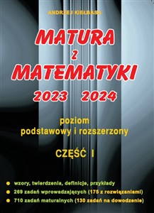 Bild von Matura z matematyki 2023 2024 część 1 poziom podstawowy i rozszerzony