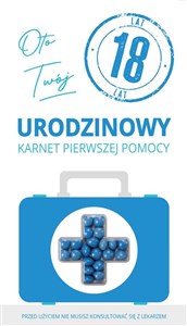 Obrazek Karnet urodziny 18