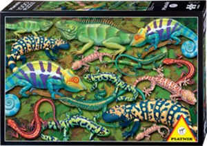 Bild von Puzzle Piatnik Salamandry 1000