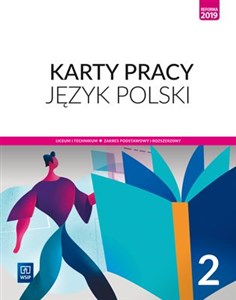 Bild von Język polski 2 Karty pracy Zakres podstawowy i rozszerzony. Liceum i technikum