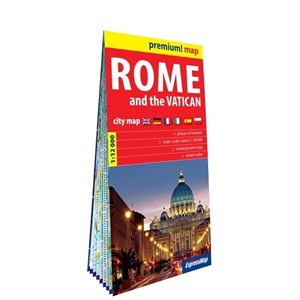 Bild von Rzym i Watykan (Rome and the Vatican) plan miasta w kartonowej oprawie 1:12 000