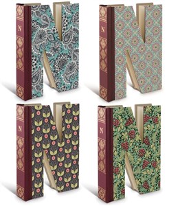 Obrazek Alphabooks Notatnik litera - N