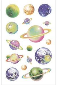 Obrazek Naklejki B ozdobne Świecące planety