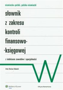 Bild von Słownik z zakresu kontroli finansowo-księgowej niemiecko-polski polsko-niemiecki