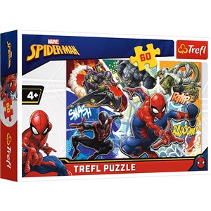 Bild von Puzzle 60 Waleczny Spider-Man
