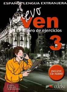 Obrazek Nuevo Ven 3 Libro de Ejercicios + CD