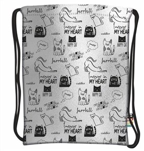 Bild von Plecak na sznurkach Silver Cats