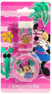 Obrazek Gumka + temperówka Minnie Mouse