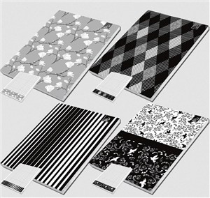 Bild von Notes A6 Monochrome (10szt)