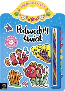 Obrazek Podwodny świat Malowanka z naklejkami Zaczarowana kredka