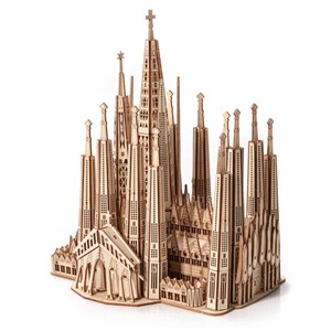 Obrazek Little Story Drewniane Puzzle Model 3D - Sagrada Familia