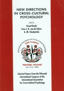 Obrazek New directions in cross-cultural psychology