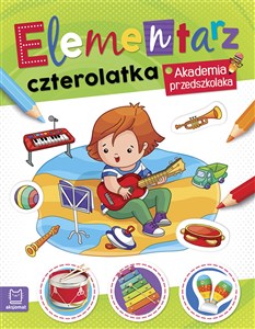 Obrazek Elementarz 4 latka Akademia przedszkolaka