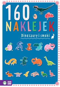 Obrazek 160 naklejek Dinozaury i smoki