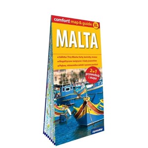 Bild von Malta laminowany map&guide (2w1: przewodnik i mapa)