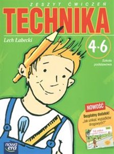 Obrazek Technika 4-6 Zeszyt ćwiczeń + Jak unikać wypadków drogowych Szkoła podstawowa