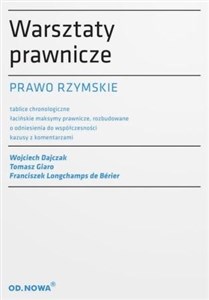 Bild von Warsztaty prawnicze. Prawo rzymskie