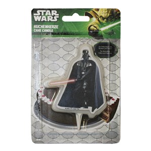 Bild von DARTH VADER ŚWIECZKA TORTOWA 2D