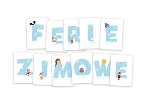 Bild von Litery dekoracyjne - Ferie 11el