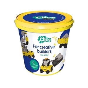 Obrazek Klocki konstrukcyjne 8w1 Maszyny budowlane