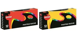 Obrazek Pastele suche 12 kolorów MONA