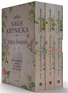 Obrazek Saga Krynicka Komplet 3 książek Sekrety kobiecych dusz + Fantazje niewinnych lat + Porywy namiętnych serc