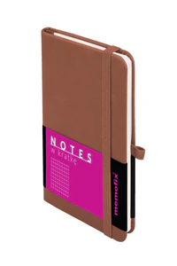 Bild von Notes memofix B6 kratka Mocha mousse