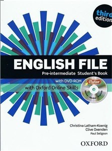 Obrazek English File 3E Pre-Interm SB+Online Skills OXFORD