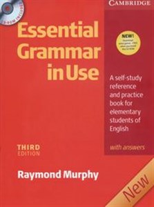 Obrazek Essential Grammar in Use + CD A self-study reference and practice book for elementary students of English