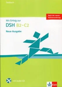 Obrazek Mit Erfold zur DSH B2-C2 Testbuch + CD