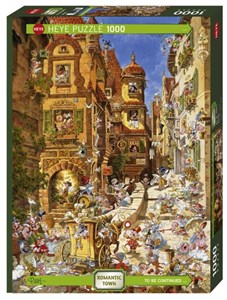 Obrazek Puzzle 1000 Romantyczne miasto - Dzień