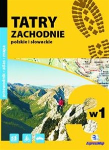 Obrazek Tatry Zachodnie polskie i słowackie Przewodnik, atlas i mapa