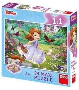 Obrazek Puzzle 24 Maxi Jej Wysokość Zosia DINO