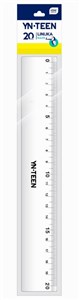 Obrazek Linijka plastikowa 20cm YN TEEN