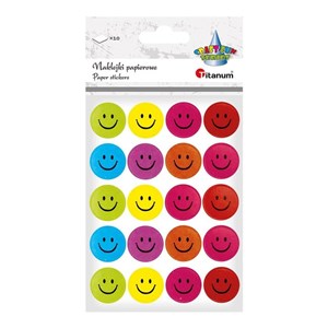 Bild von Naklejki papierowe bużka mix 240szt