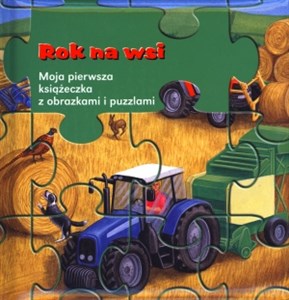 Obrazek Rok na wsi. Moja pierwsza książeczka z obrazkami i puzzlami