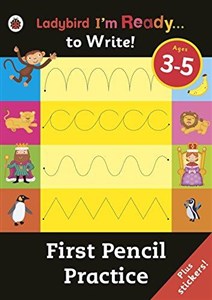 Obrazek Ladybird I'm Ready...To Write! First Pencil Practice Sticker Activity Book