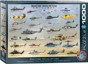 Obrazek Puzzle 1000 Helikoptery