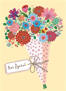 Bild von Karnet B6 Rożek kwiatowy