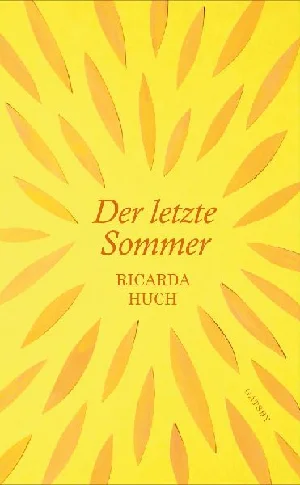 Obrazek HUCH, R: DER LETZTE SOMMER