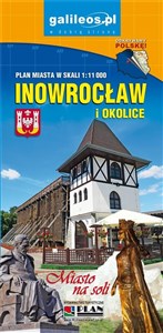 Bild von Plan miasta - Inowrocław i okolice lam. 1:11 000